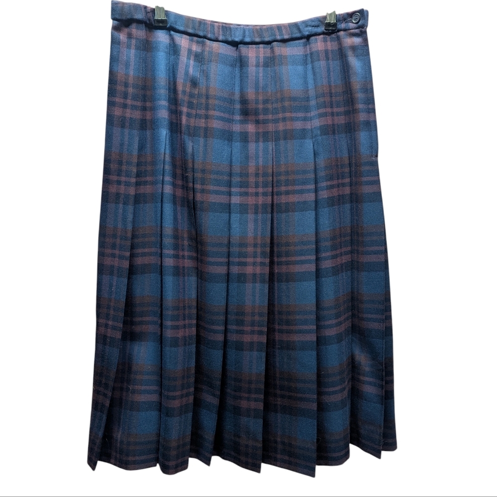 Vintage Pendleton Wool Tartan Skirt